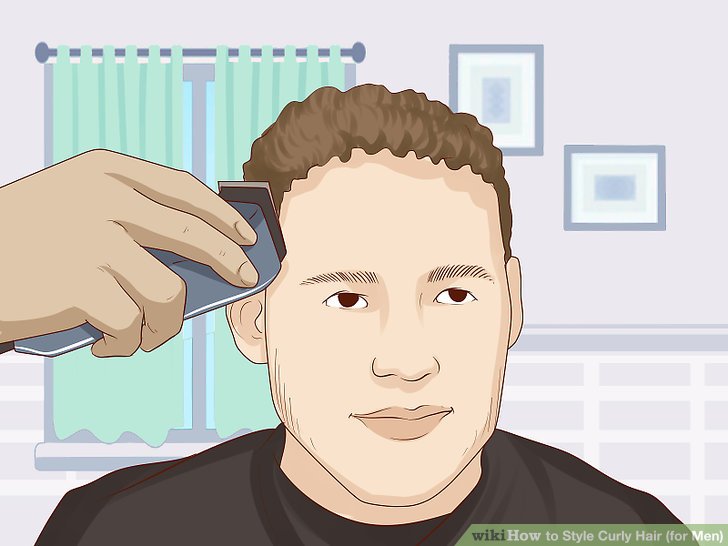 4 Ways to Style Curly Hair (for Men)