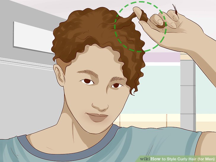 4 Ways to Style Curly Hair (for Men)