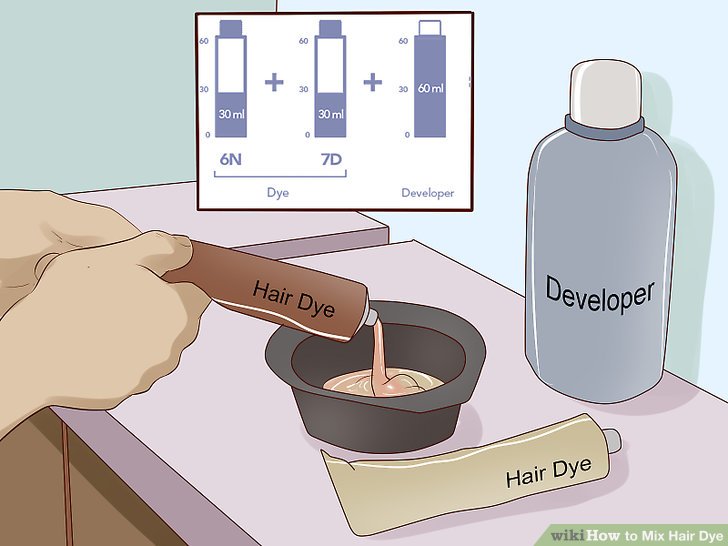 How to Mix Hair Dye: 11 Steps (with Pictures)