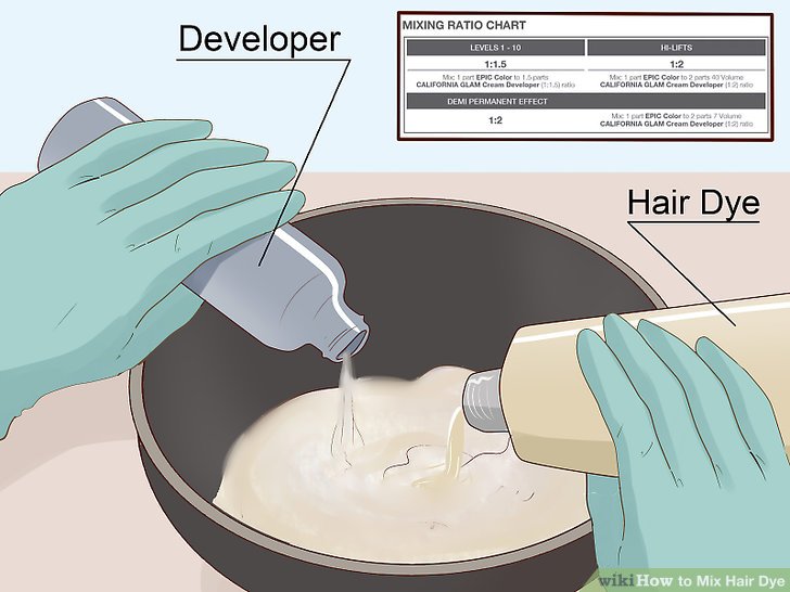 How to Mix Hair Dye: 11 Steps (with Pictures)