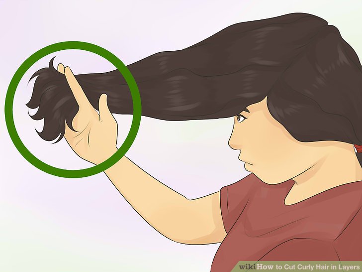 How to Cut Curly Hair in Layers: 14 Steps (with Pictures)