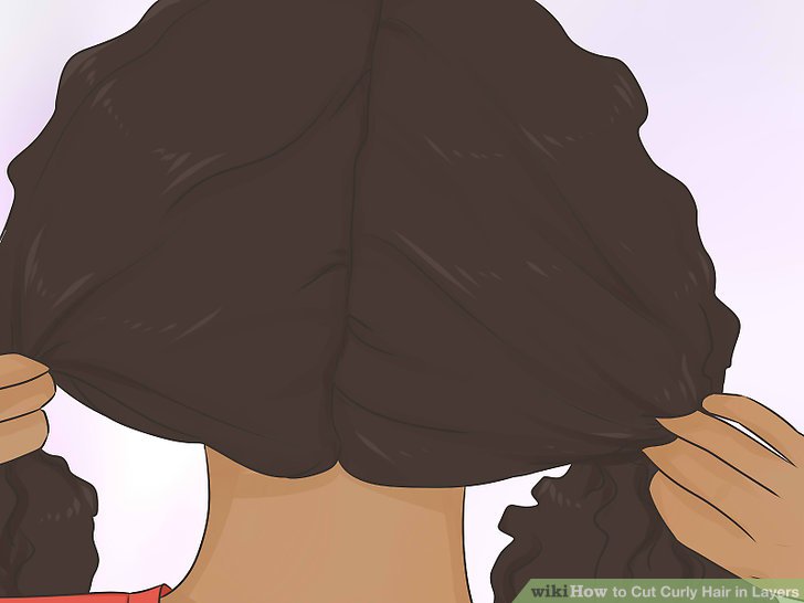 How to Cut Curly Hair in Layers: 14 Steps (with Pictures)