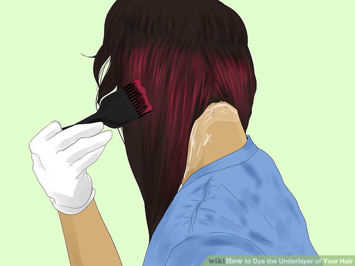 Simple Ways to Dye the Underlayer of Your Hair: 15 Steps