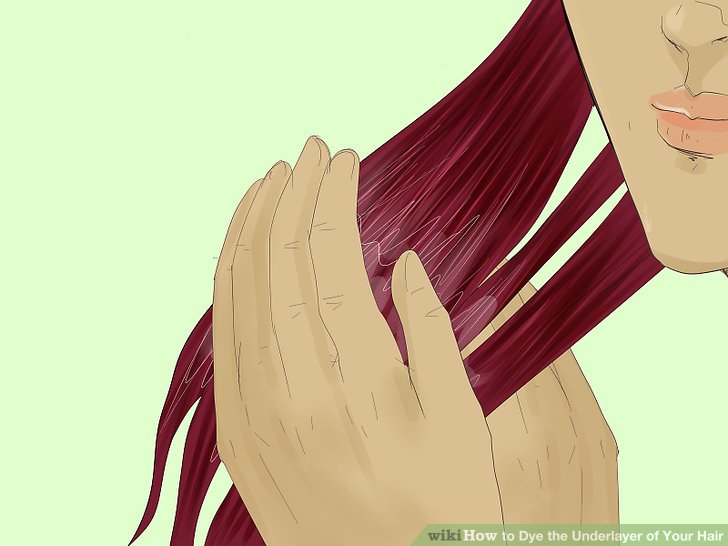 Simple Ways to Dye the Underlayer of Your Hair: 15 Steps