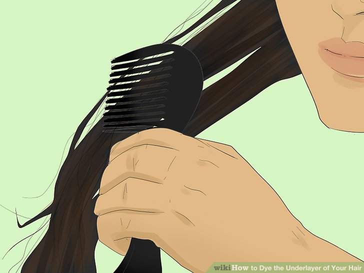 Simple Ways to Dye the Underlayer of Your Hair: 15 Steps