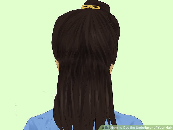 Simple Ways to Dye the Underlayer of Your Hair: 15 Steps