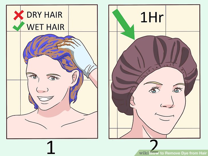 4 Ways to Remove Dye from Hair