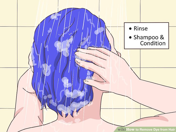 4 Ways to Remove Dye from Hair