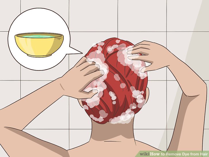 4 Ways to Remove Dye from Hair