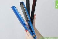 How to Straighten Hair Quickly: 13 Steps (with Pictures)