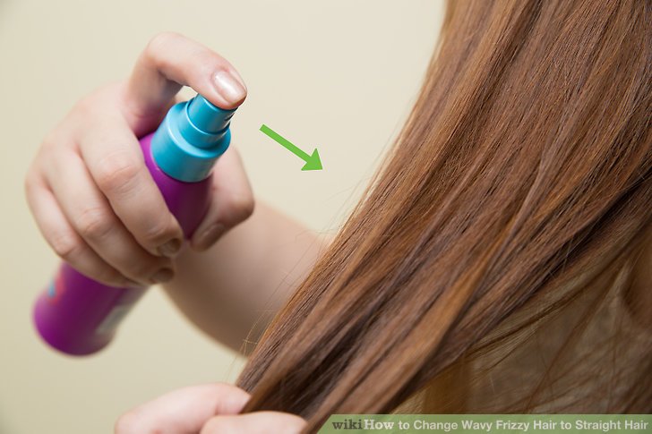 3 Ways to Change Wavy Frizzy Hair to Straight Hair