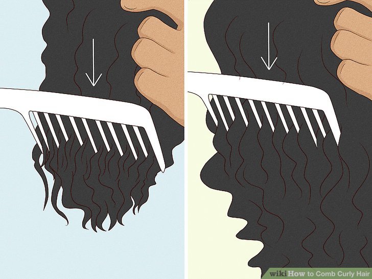 How to Comb Curly Hair: 11 Steps (with Pictures)