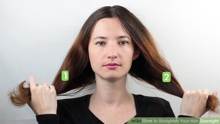 3 Ways to Straighten Your Hair Overnight