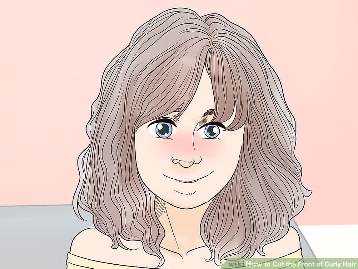 How to Cut the Front of Curly Hair: 14 Steps (with Pictures)