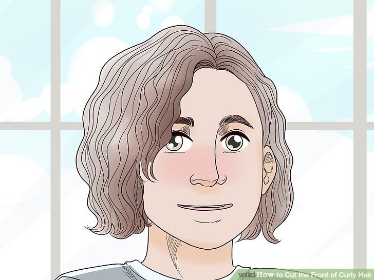 How to Cut the Front of Curly Hair: 14 Steps (with Pictures)