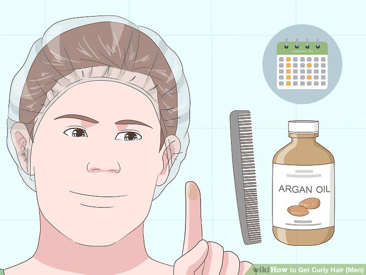 3 Ways to Get Curly Hair (Men)