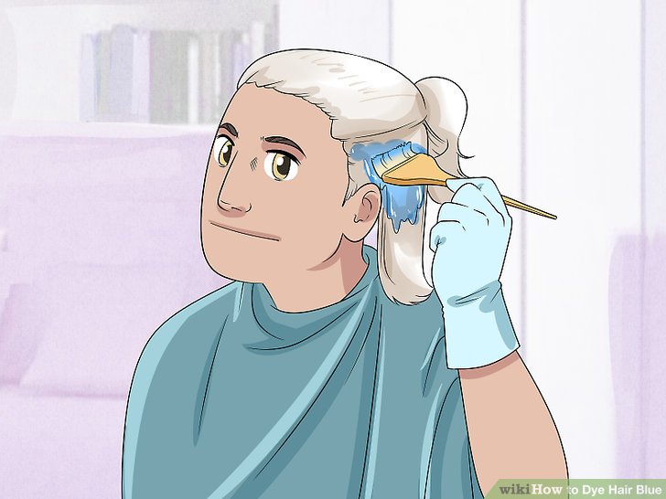 How to Dye Hair Blue: 14 Steps (with Pictures)