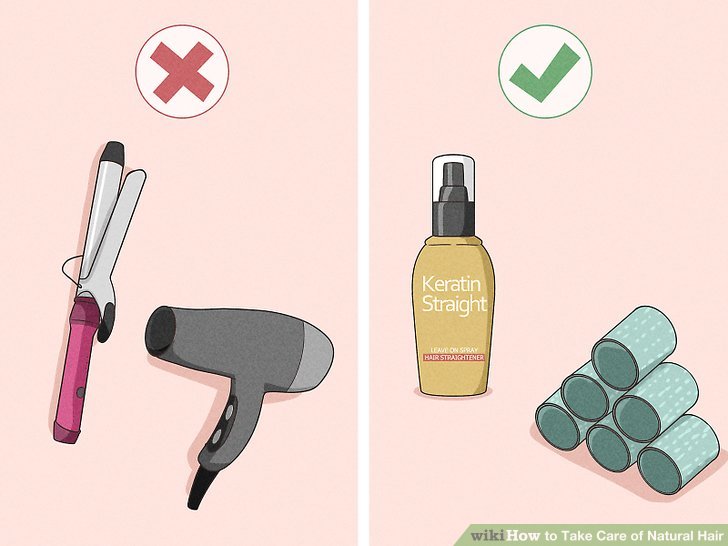 How to Take Care of Natural Hair (with Pictures)