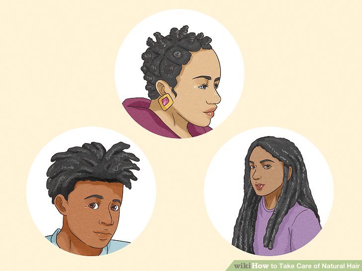 How to Take Care of Natural Hair (with Pictures)