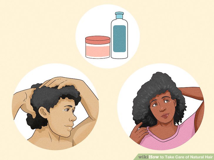 How to Take Care of Natural Hair (with Pictures)