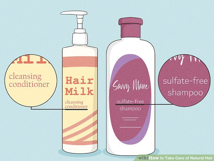 How to Take Care of Natural Hair (with Pictures)