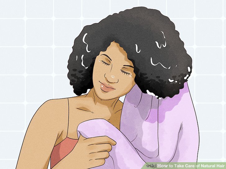 How to Take Care of Natural Hair (with Pictures)