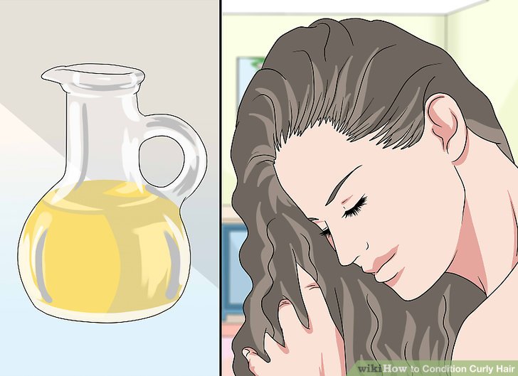 3 Ways to Condition Curly Hair