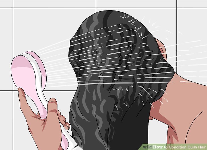 3 Ways to Condition Curly Hair