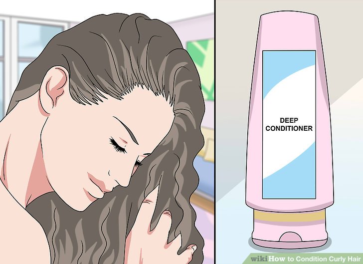 3 Ways to Condition Curly Hair