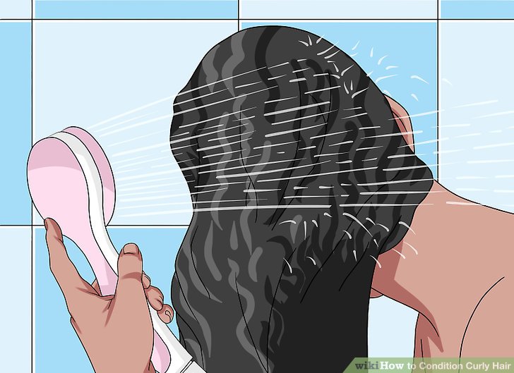 3 Ways to Condition Curly Hair