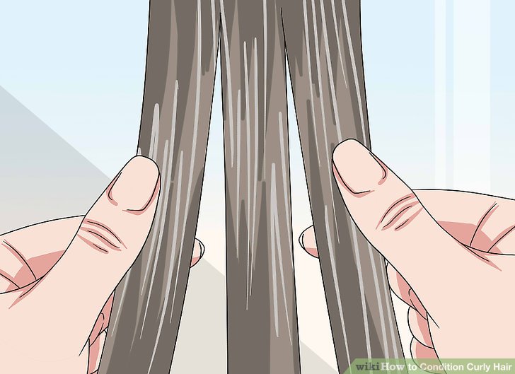 3 Ways to Condition Curly Hair