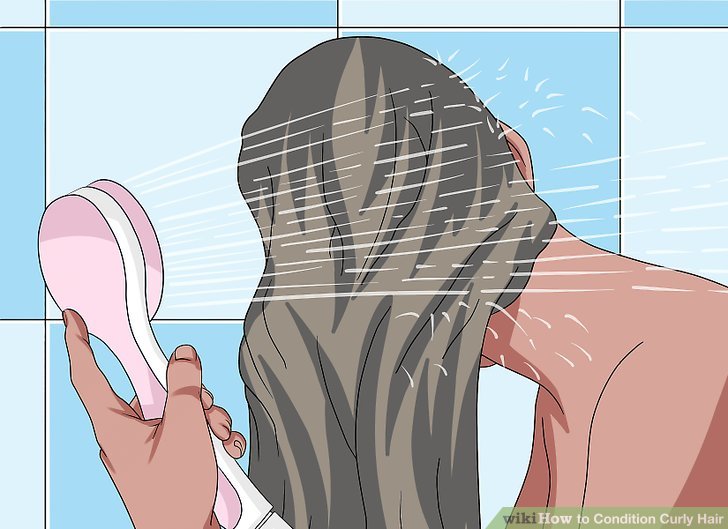 3 Ways to Condition Curly Hair