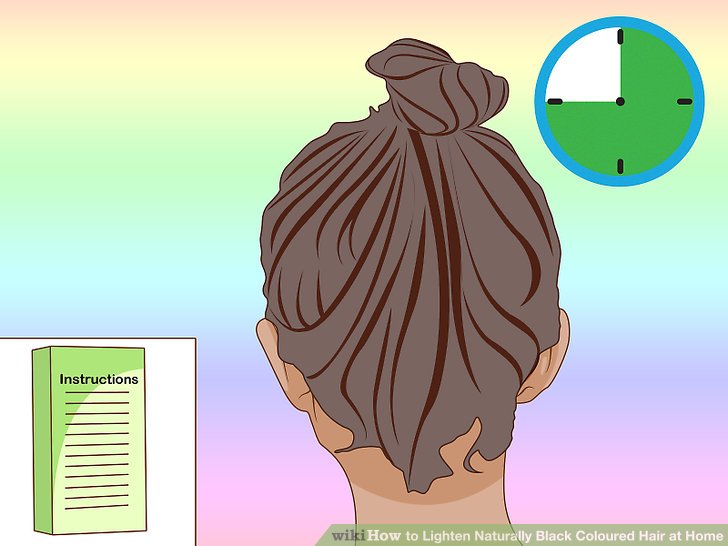 3 Ways to Lighten Naturally Black Coloured Hair at Home