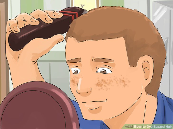 How to Dye Buzzed Hair (with Pictures)